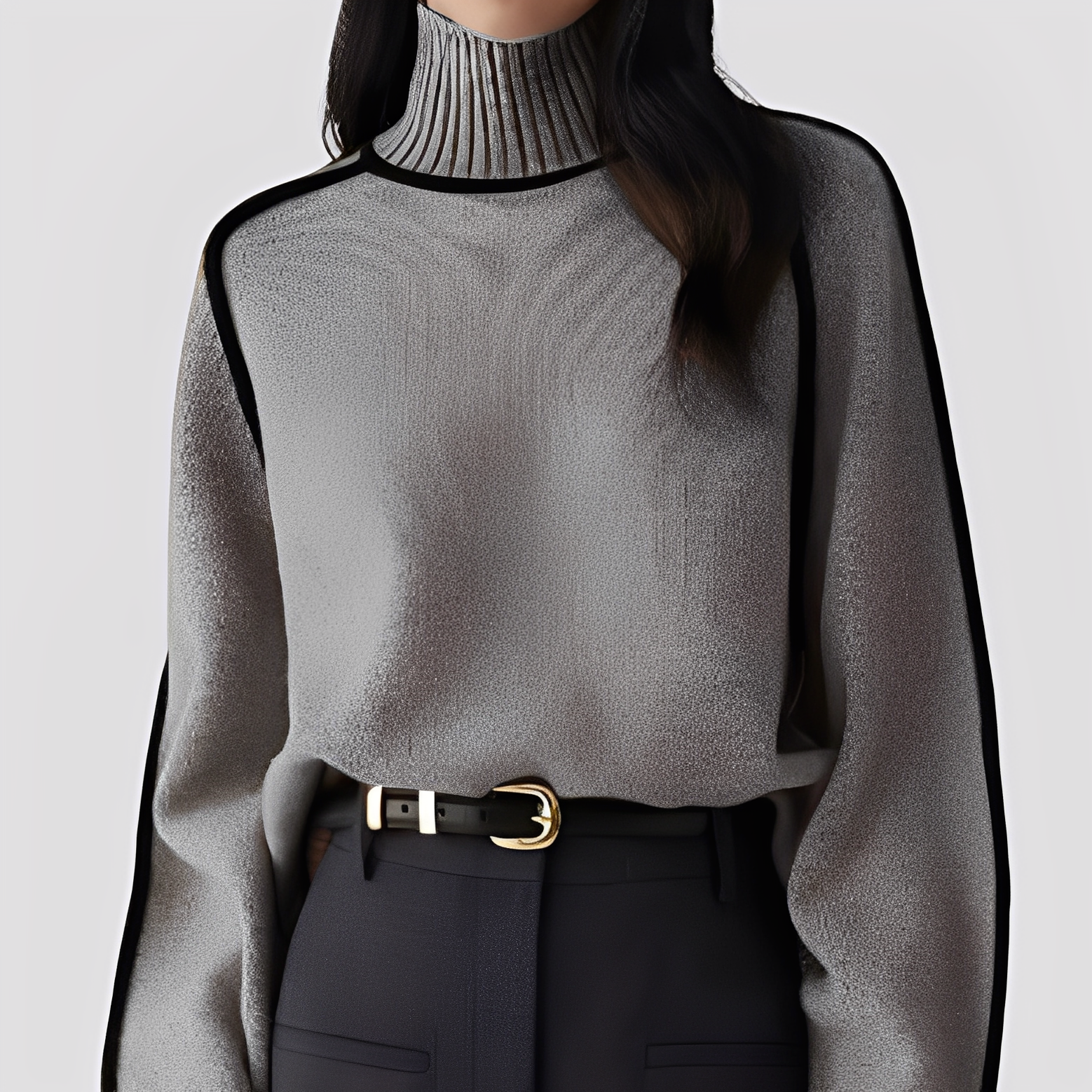 Celestine | Eleganter Damen-Rollkragenpullover