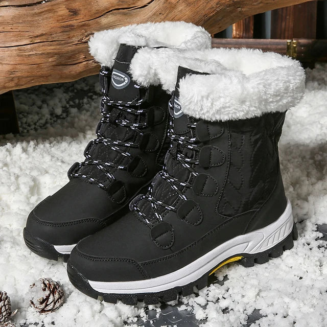 Norvaya | Damen-Winterstiefel mit rutschfester Outdoor-Sohle