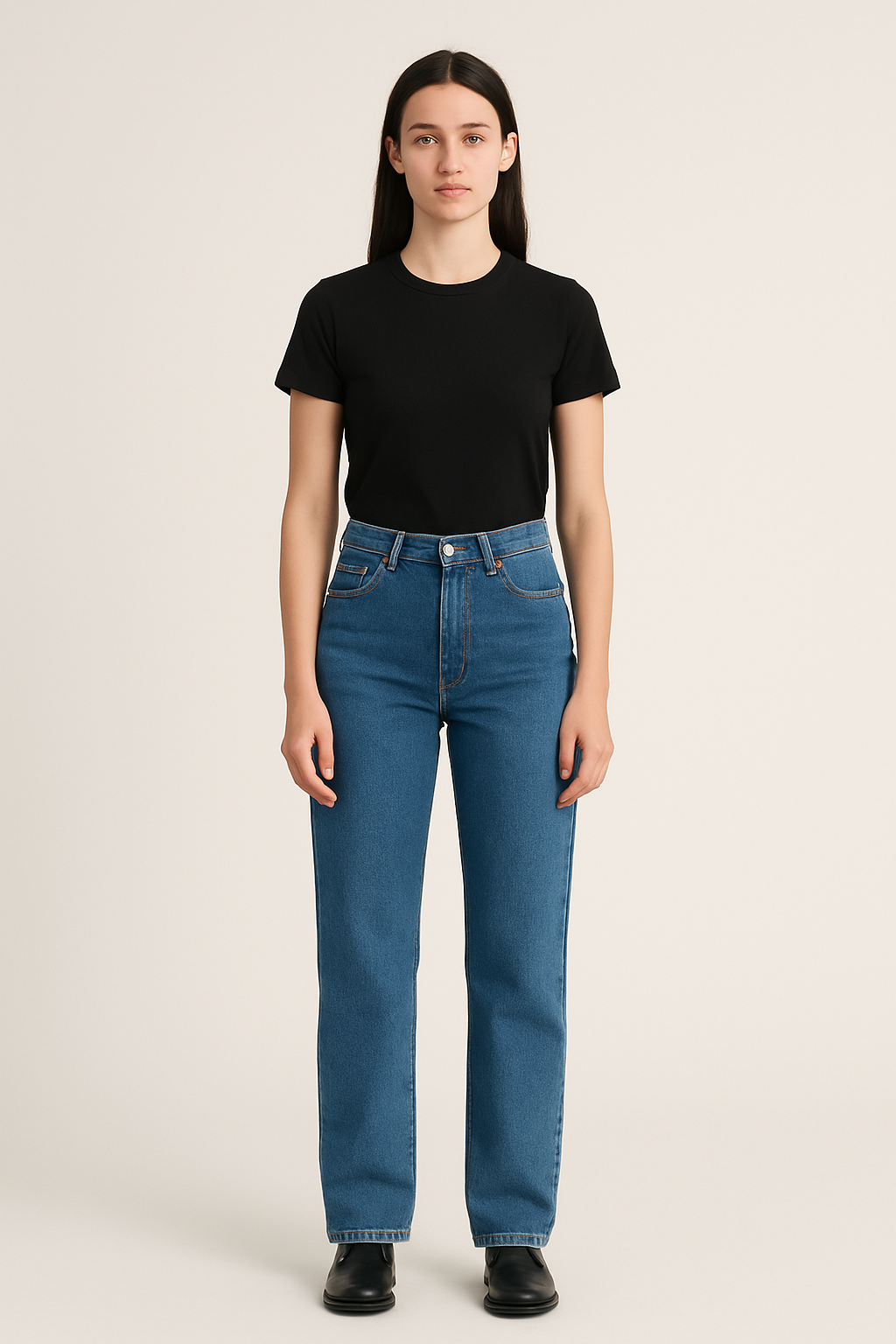 Simone | Gerade Jeans
