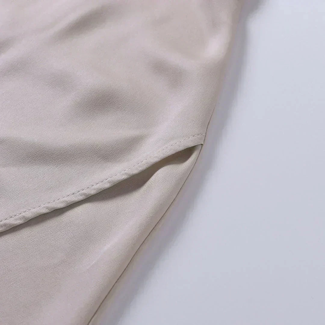 Calista | Elegantes Maxikleid mit Beinschlitz