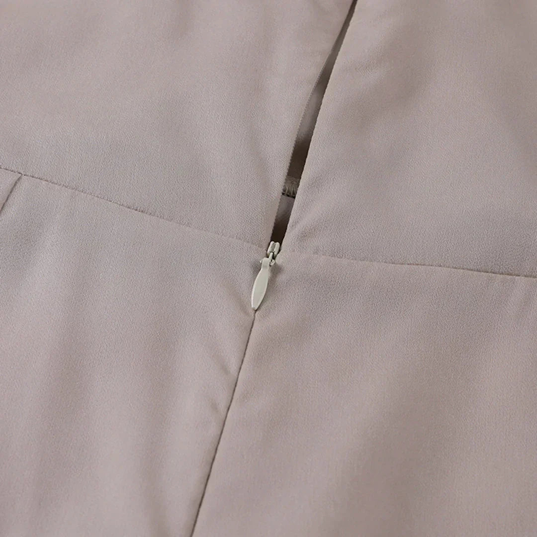 Calista | Elegantes Maxikleid mit Beinschlitz