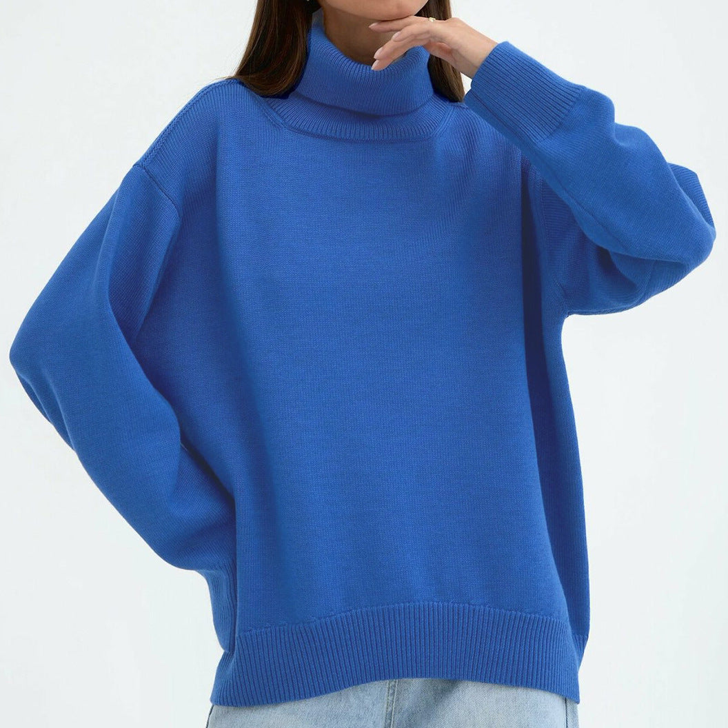 Odeline | Kuscheliger Oversize-Rollkragen-Strickpullover für Damen