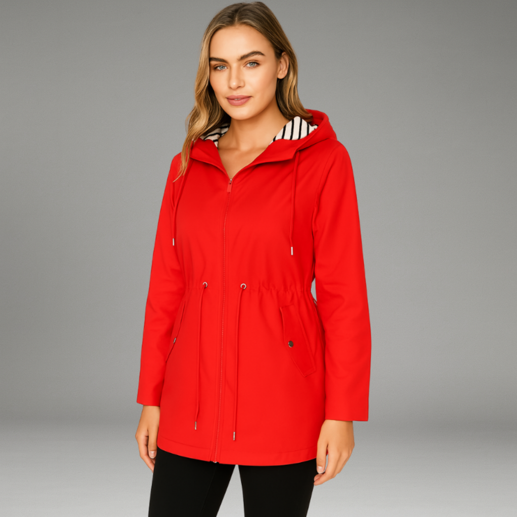 Liora | Funktionale Damen-Regenjacke mit Kapuze für wechselhaftes Wetter