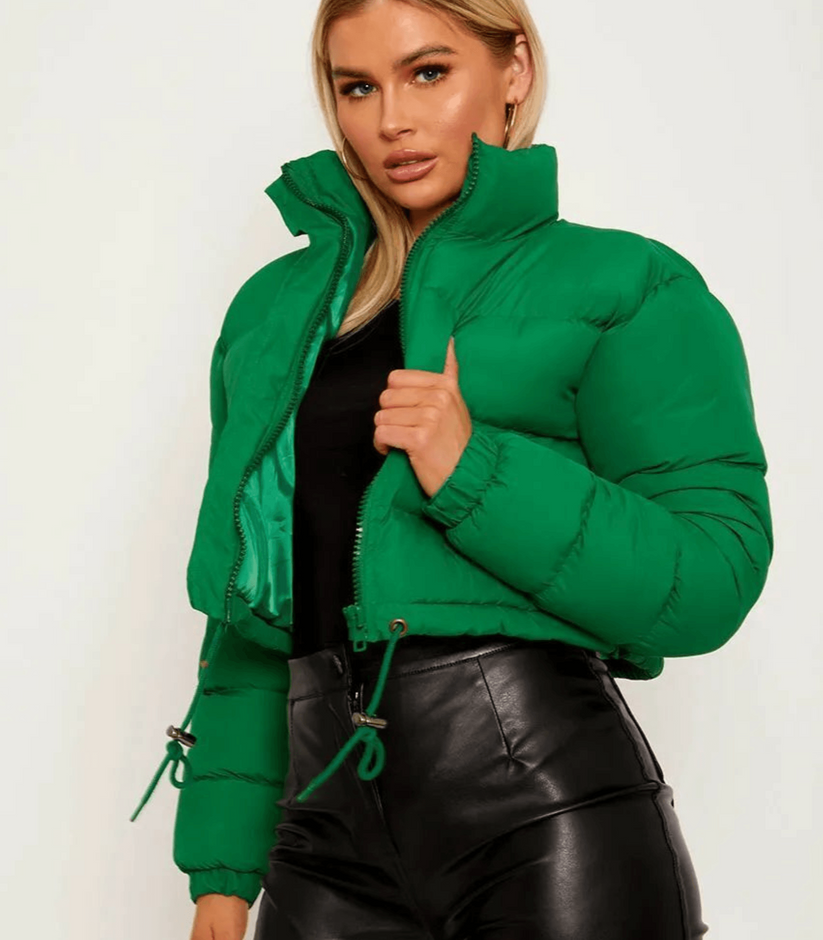 Leonie | Strukturierte Steppjacke mit femininer Taillenbetonung