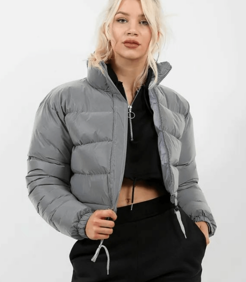 Leonie | Strukturierte Steppjacke mit femininer Taillenbetonung
