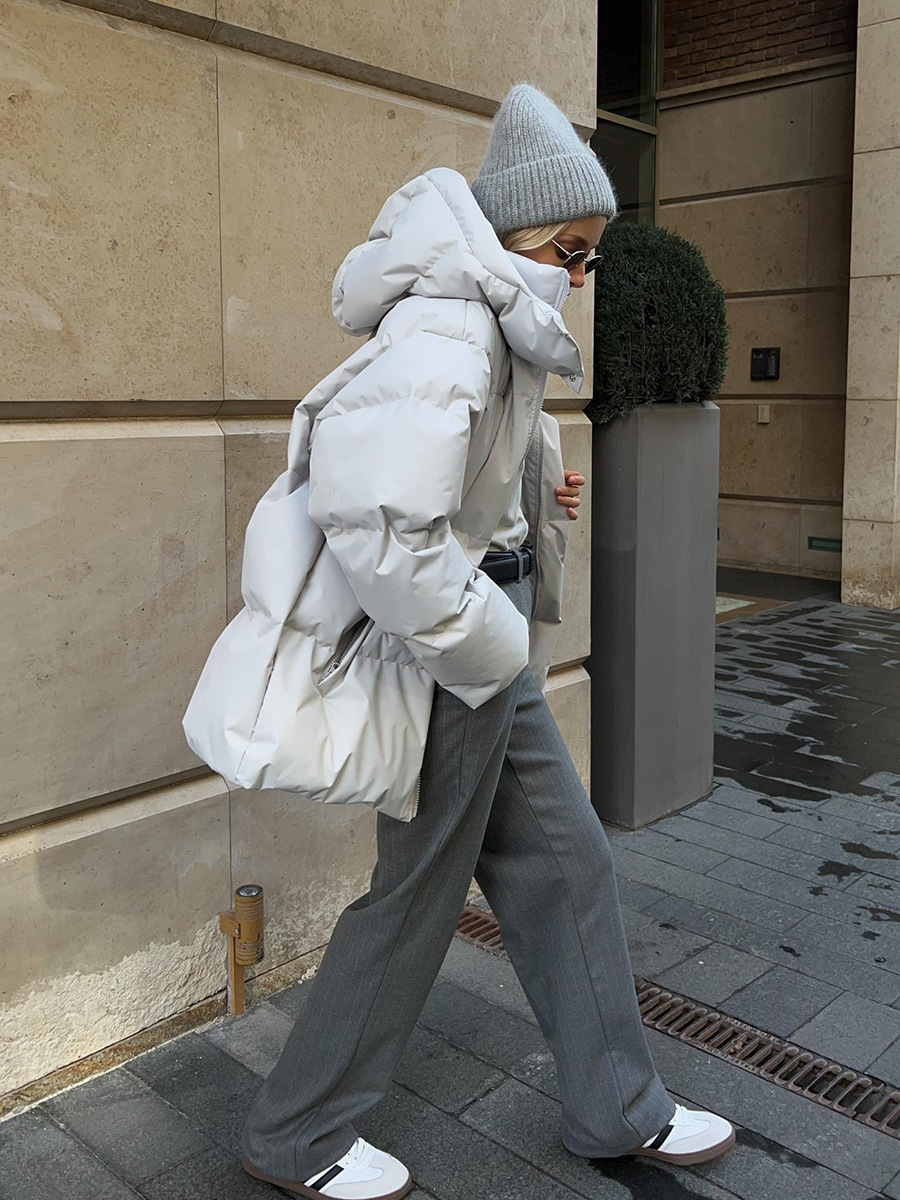 Sophia | Daunenjacke mit Kapuze für Damen – stilvoll & warm